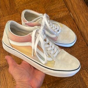 Vans Old Skool Aura Rainbow sneakers size 7